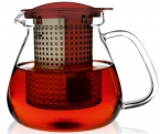  Theekan tea control rood warmte resistent 1 liter